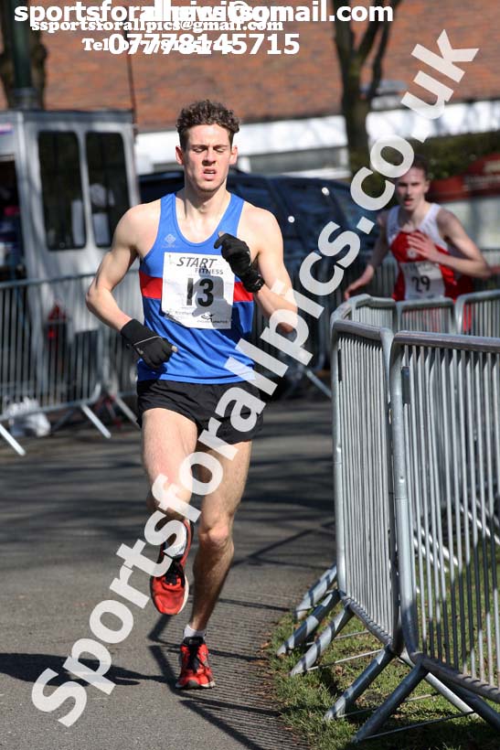 Mens under-17s Northern Athletics 5k Champs., Birkenhead Park. Photo: David T. Hewitson/Sports for All Pics